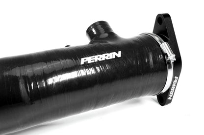 Perrin [22 - 26 WRX] Long Type Turbo Inlet Hose - Black - JDMuscleTurbo Inlet Hoses and PipesperPSP-INT-427BK