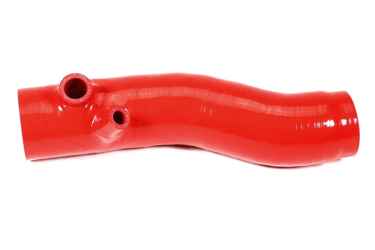 Perrin [22 - 26 WRX] Long Type Turbo Inlet Hose - Red - JDMuscleTurbo Inlet Hoses and PipesperPSP-INT-427RD