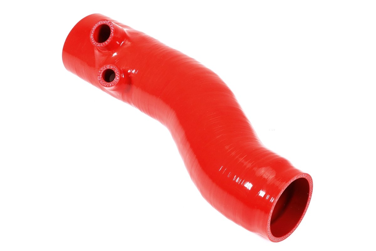 Perrin [22 - 26 WRX] Long Type Turbo Inlet Hose - Red - JDMuscleTurbo Inlet Hoses and PipesperPSP-INT-427RD