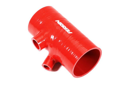 Perrin [22 - 26 WRX] Red 3in Turbo Inlet Hose w/ Nozzle - Short - JDMuscleTurbo Inlet Hoses and PipesperPSP-INT-426RD