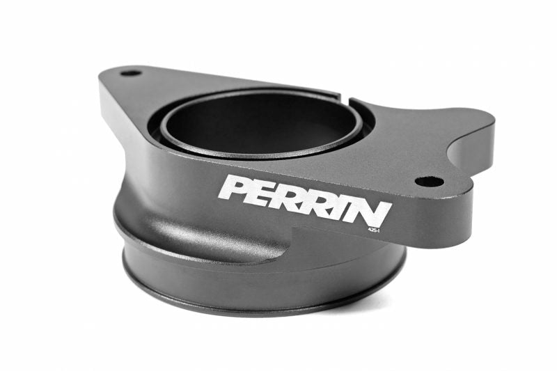 Perrin [22 - 26 WRX] Red/Black 3in Turbo Inlet Hose w/ Nozzle - Longer Version - JDMuscleTurbo Inlet Hoses and PipesperPSP-INT-425BKBlack