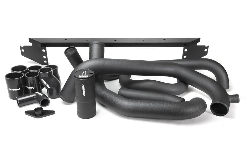 Perrin Performance [02-07 WRX / 04-07 WRX STI] Front Mount Intercooler Boost Tube Kit - Black - JDMuscleIntercooler Piping KitsperPSP-ITR-400-3BK