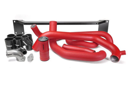 Perrin Performance [08-14 WRX] Front Mount Intercooler Boost Tube Kit - Red - JDMuscleIntercooler Piping KitsperPSP-ITR-436-3RD