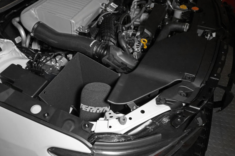 Perrin Performance [22 - 26 Subaru WRX] Cold Air Intake w/ Heatshield - Hyper Pink - JDMuscleIntakesperPSP-INT-328HP
