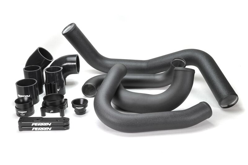 Perrin Performance [22-26 WRX] Front Mount Intercooler Boost Tube Kit - Black - JDMuscleIntercooler Piping KitsperPSP-ITR-441-3BK