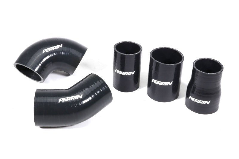 Perrin Performance [22-26 WRX] Front Mount Intercooler Boost Tube Kit - Black - JDMuscleIntercooler Piping KitsperPSP-ITR-441-3BK