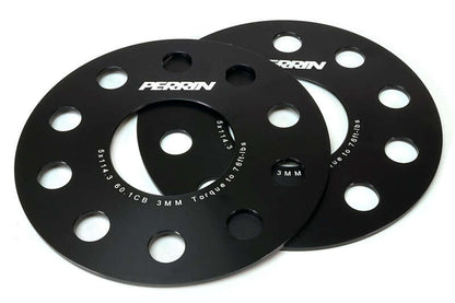 Perrin Performance [23-26 GR Corolla] Wheel Spacers - 3mm Black - JDMuscleWheel Spacers and AdaptersperPTP-WHL-103BK
