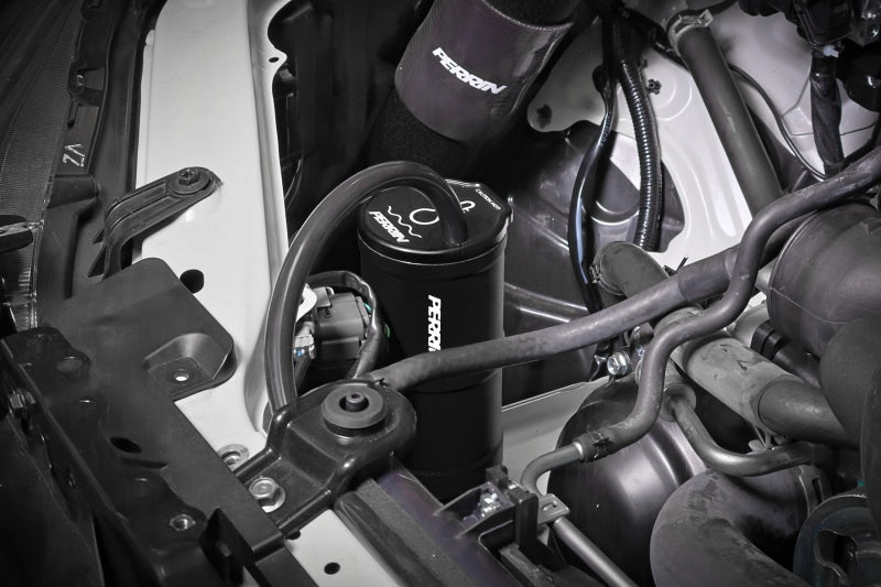 Perrin Performance Black Coolant Overflow Tank [Universal] - JDMuscleOverflow Tanks / Coolant Tank and AccessoriesperASM-ENG-505BK