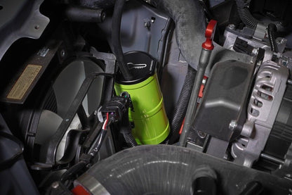 Perrin Performance Neon Yellow Coolant Overflow Tank [Universal] - JDMuscleOverflow Tanks / Coolant Tank and AccessoriesperASM-ENG-505NY