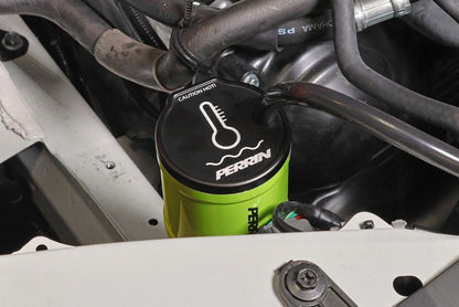 Perrin Performance Neon Yellow Coolant Overflow Tank [Universal] - JDMuscleOverflow Tanks / Coolant Tank and AccessoriesperASM-ENG-505NY