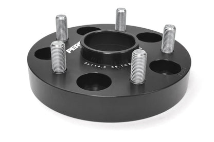 Perrin Performance Subaru 25mm Wheel Spacers 5x114.3 Bolt Pattern with 56mm Hub in Black [Universal] - JDMuscleWheel Spacers and AdaptersperPSP-WHL-025BK