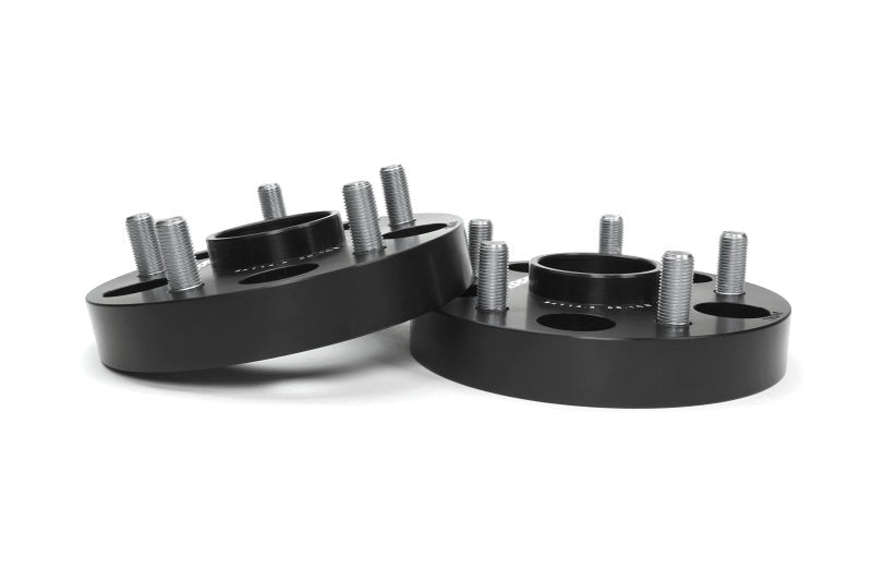 Perrin Performance Subaru 25mm Wheel Spacers 5x114.3 Bolt Pattern with 56mm Hub in Black [Universal] - JDMuscleWheel Spacers and AdaptersperPSP-WHL-025BK