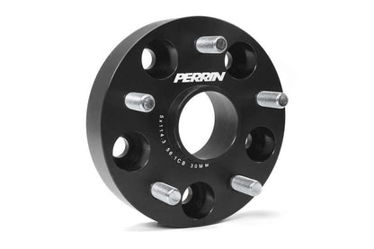 Perrin Performance Subaru 30mm Wheel Spacers 5x114.3 BP with 56mm Hub - Black [Universal] - JDMuscleWheel Spacers and AdaptersperPSP-WHL-030BK