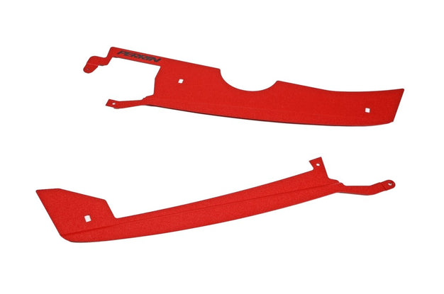 Perrin 22-24 WRX Radiator Shroud Kit Red | PSP-ENG-513RD