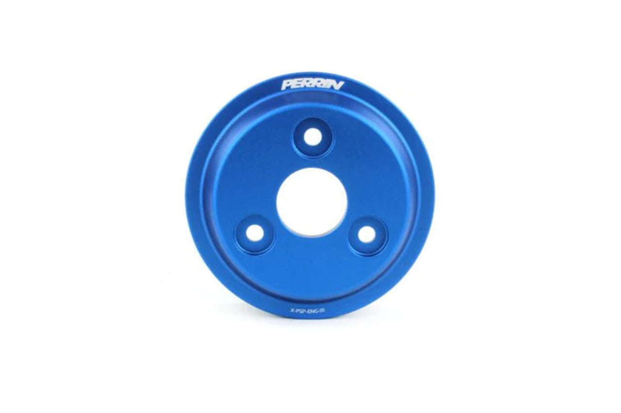 Perrin 2022 BRZ/GR86 Water Pump Pulley - Blue | PSP-ENG-113BL