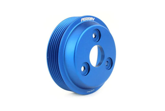 Perrin 2022 BRZ/GR86 Water Pump Pulley - Blue | PSP-ENG-113BL