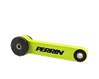 A neon yellow Perrin pitch stop mount
