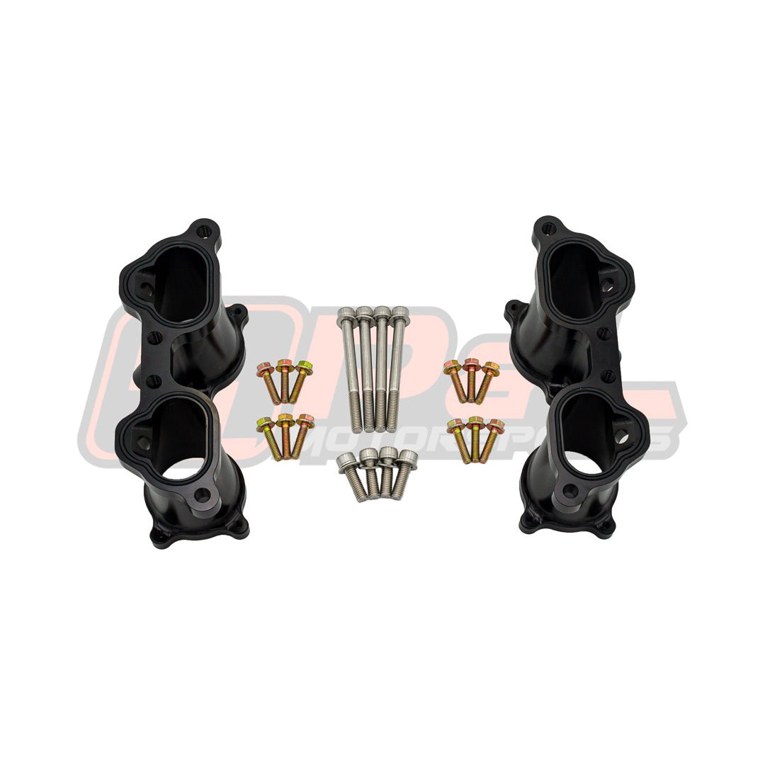 P&L Motorsports 02 - 07 WRX / 06 - 07 FXT CNC Machined Subaru EJ Top Feed TGV Housings - JDMuscleTGV DeletesPL-SUB312BBlack