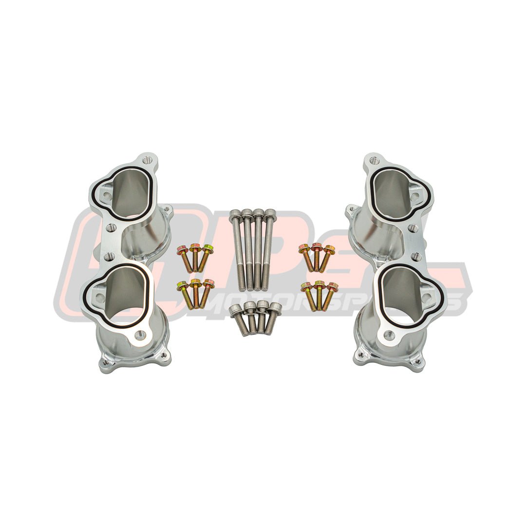 P&L Motorsports 02 - 07 WRX / 06 - 07 FXT CNC Machined Subaru EJ Top Feed TGV Housings - JDMuscleTGV DeletesPL-SUB312SSilver