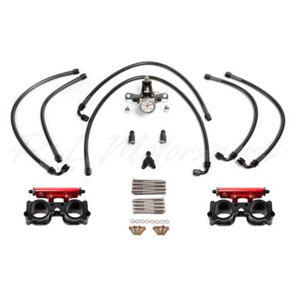 P&L Motorsports 04 - 06 STI Top Feed Conversion Kit - JDMuscleEnginePL-SUB305-06 - 6 ANBlackBlack