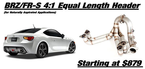 P&L Motorsports 2013+ BRZ/FR - S 4 - 1 Equal Lenght Header - JDMuscleExhaust Headers and ManifoldsPL-BRZ506-02NoneAdd Cat