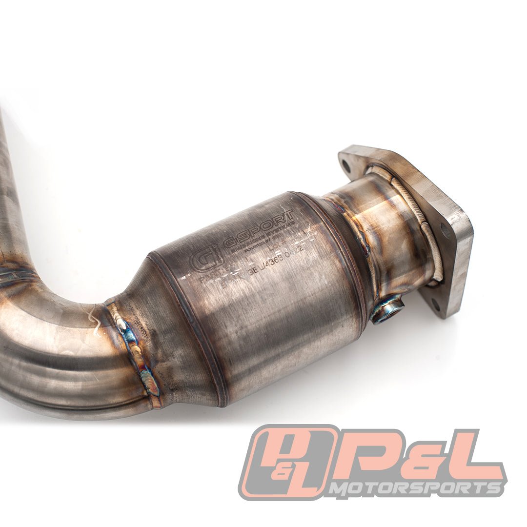 P&L Motorsports [22 - 25 WRX MT] GESI Catted J - Pipe - JDMuscleFront Pipes and Downpipes / J - PipesPL-SUB22wrx-1Yes +$200Yes +150