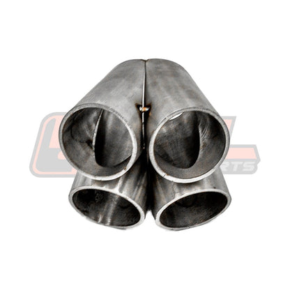 P&L Motorsports 4 Into 1 Merge Collector for 2″ Turbine Inlet or Pipe | PL - MDSS - 152M - JDMuscleFabricationPL-MDSS-152M