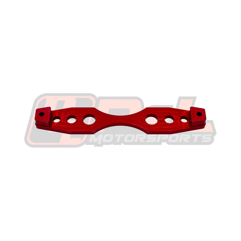 P&L Motorsports CNC’d Billet Aluminum Battery Tie Down - JDMuscleBattery Tie Downs and TraysPL-CNC702RRed