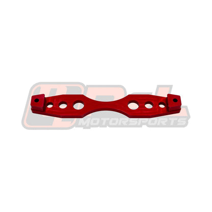 P&L Motorsports CNC’d Billet Aluminum Battery Tie Down - JDMuscleBattery Tie Downs and TraysPL-CNC702RRed