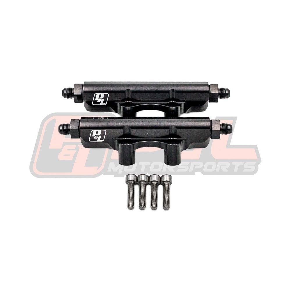 P&L Motorsports Subaru EJ Top Feed Fuel Rails - JDMuscleFuel RailsPL-SUB316B - 6anBlack
