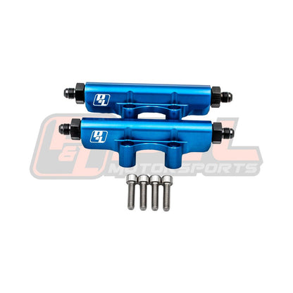 P&L Motorsports Subaru EJ Top Feed Fuel Rails - JDMuscleFuel RailsPL-SUB316BL - 6anBlue
