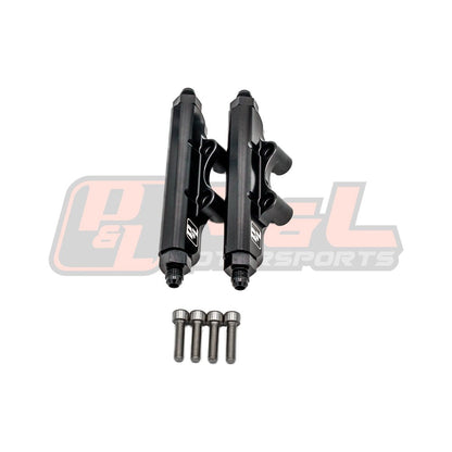 P&L Motorsports Subaru EJ Top Feed Fuel Rails - JDMuscleFuel RailsPL-SUB316B - 6anBlack