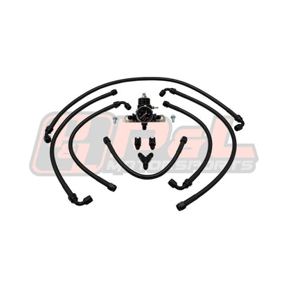 P&L Motorsports Subaru EJ20/EJ25 Fuel Line Kit and Regulator - JDMuscleFuel Lines and FittingsPL-SUB302-01 - 6an