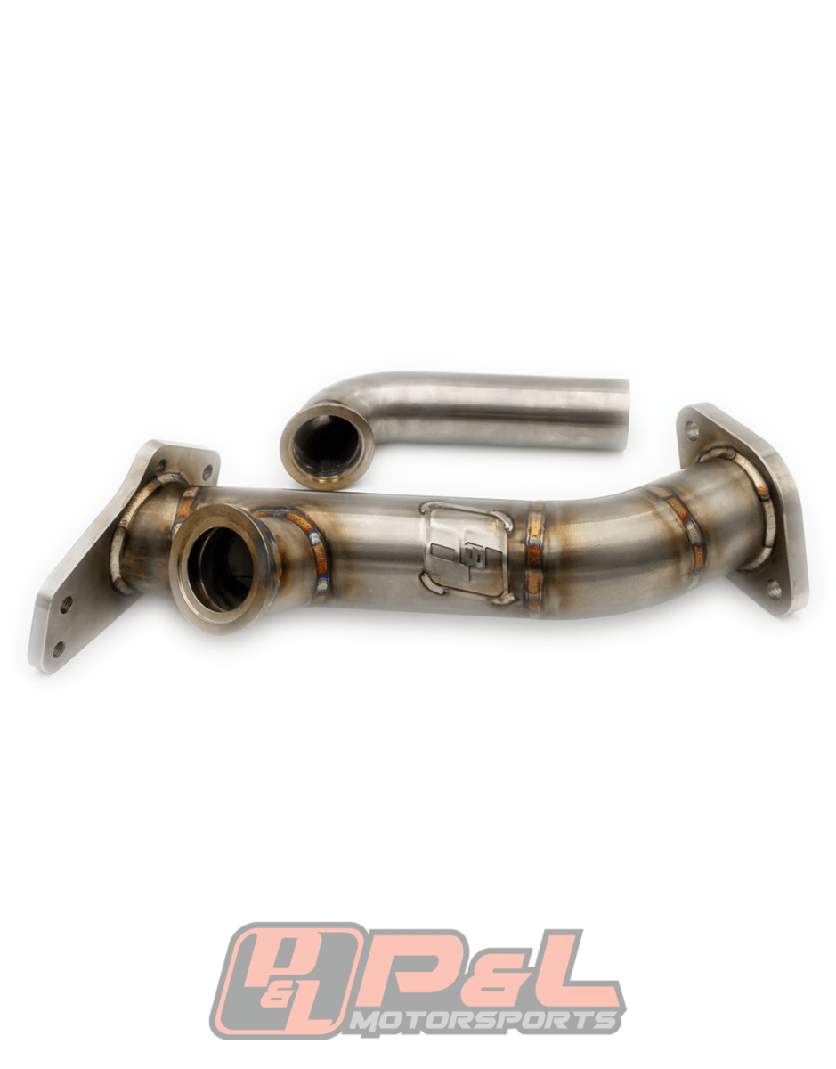 P&L Motorsports Subaru WRX/STI EJ20 & EJ25 Exhaust Manifold Header + External Wastegate Bundle - JDMuscleExhaust Headers and ManifoldsPL-SUB52838mm Up-pipe and Dump Tube OnlyNone