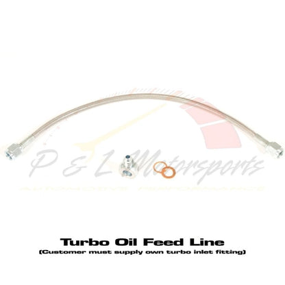 P&L Motorsports Turbo Oil Feed Line - JDMuscleOil Feed Lines and FittingsPL-SUB605-03Blouch Turbo
