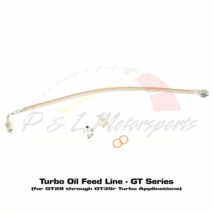 P&L Motorsports Turbo Oil Feed Line - JDMuscleOil Feed Lines and FittingsPL-SUB605-03Blouch Turbo