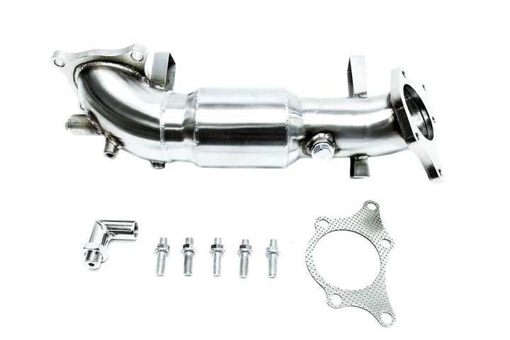 PLM [18+ Accord 2.0t] Power Driven Downpipe | PLM-HFK8-DP-V2-A-CAT - JDMuscleFront Pipes and Downpipes / J-PipesPLM-HFK8-DP-V2-A-CAT