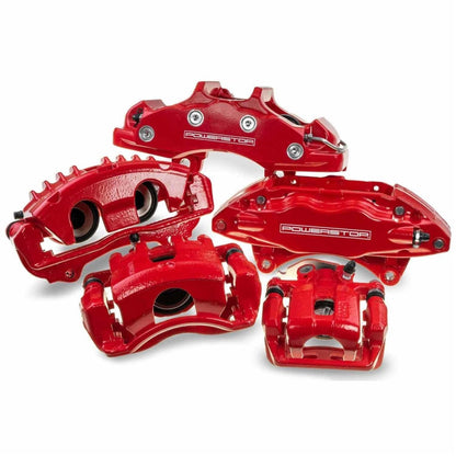 Power Stop 2008-17 STI Front & Rear Z23 Evolution Sport Brake Kit w/Calipers | KC4490 - JDMuscleBrake KitspsbKC4490