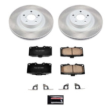 PowerStop 06 - 07 Subaru Impreza Front Semi - Coated Rotor Kit - Z17 Evolution Plus Ceramic Brake Upgrade - JDMuscleSPK758213