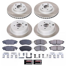 PowerStop [12-16 Impreza] Front and Rear Semi-Coated Rotor Kit - JDMuscleBrake RotorsPSBSC6113