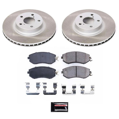 PowerStop [12-16 Impreza] Front and Rear Semi-Coated Rotor Kit - JDMuscleBrake RotorsPSBSC6113