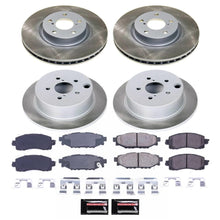 PowerStop [17-22 Impreza] Semi-Coated Rotor Kit Front and Rear - JDMuscleBrake RotorsPSBSC7926