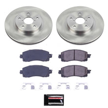 PowerStop 19 - 22 Subaru Forester Front Semi - Coated Rotor Kit PSBSC8480 - JDMuscleSPK758852