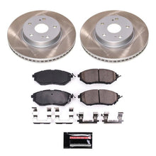 PowerStop 2015 Subaru Legacy Front Semi - Coated Rotor Brake Kit - Z17 Evolution Plus Ceramic Pads & Hardware - JDMuscleSPK758844