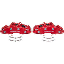 PowerStop Powder Coated Red Brake Calipers for Chevrolet Corvette 2006 - 2013 – Pair | psbS15042 - JDMuscleSPK381731