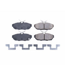 PowerStop Z17 Evolution Plus Ceramic Brake Pads with Hardware for Ford Mustang 2011 - 2014 | psb17 - 1465 - JDMuscleSPK422329