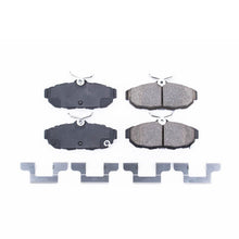PowerStop Z17 Evolution Plus Ceramic Brake Pads with Hardware for Ford Mustang 2011 - 2014 | psb17 - 1465 - JDMuscleSPK422329