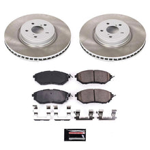 PowerStop Z17 Semi - Coated Rotor Brake Kit for 2005 - 2009 Subaru Legacy & Outback - JDMuscleSPK758247