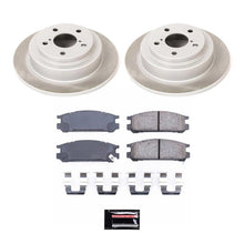 PowerStop Z17 Semi - Coated Rotor Brake Kit for Subaru Legacy 1998 - 1999 - JDMuscleSPK758309
