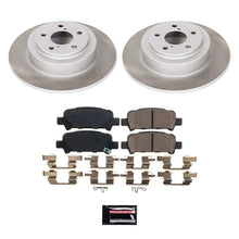 PowerStop Z17 Semi - Coated Rotor Brake Kit for Subaru Legacy and Baja 2001 - 2005 - JDMuscleSPK758295